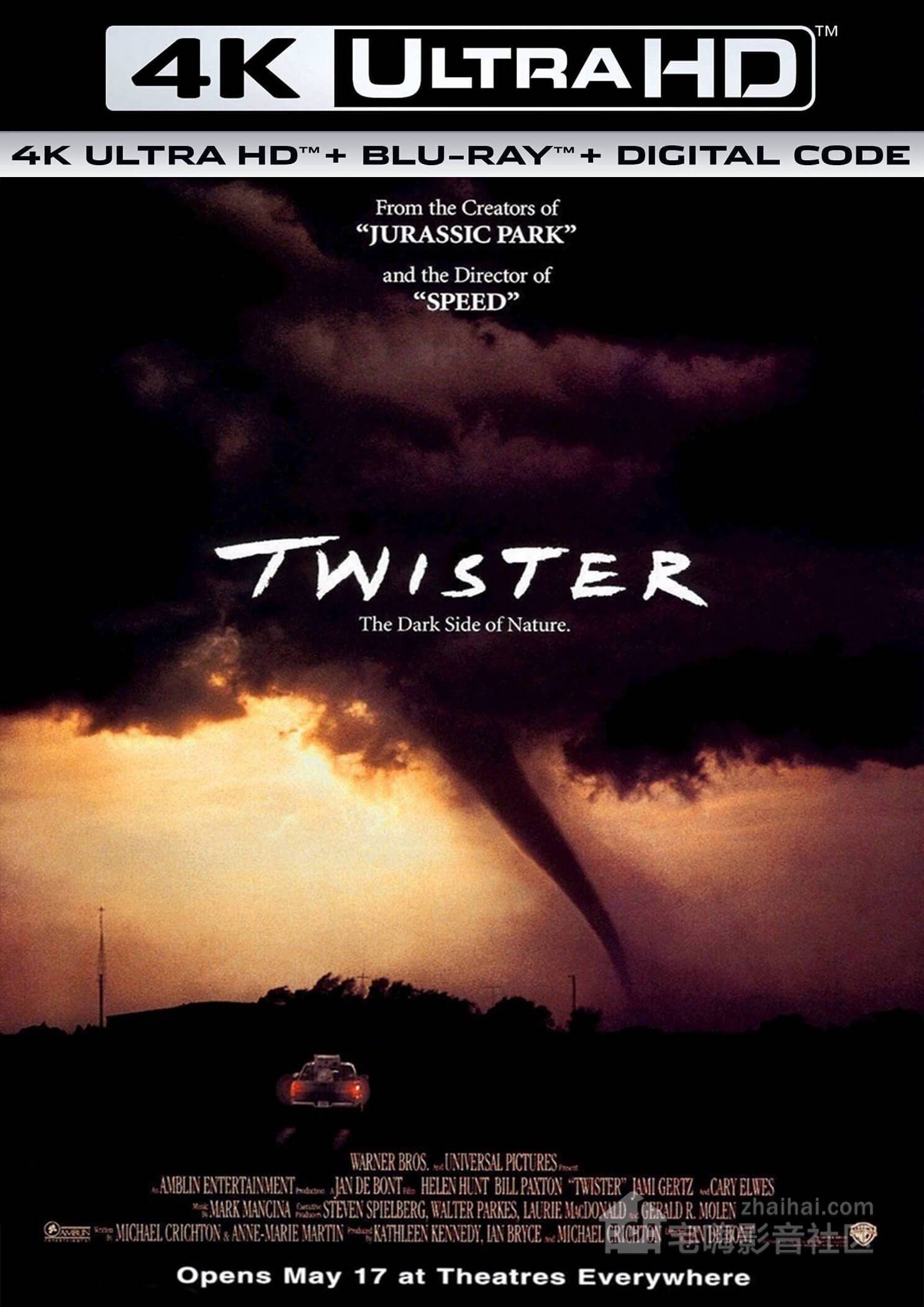 龙卷风 twister(1996 4k蓝光电影 不可错过的杜比灾难大片