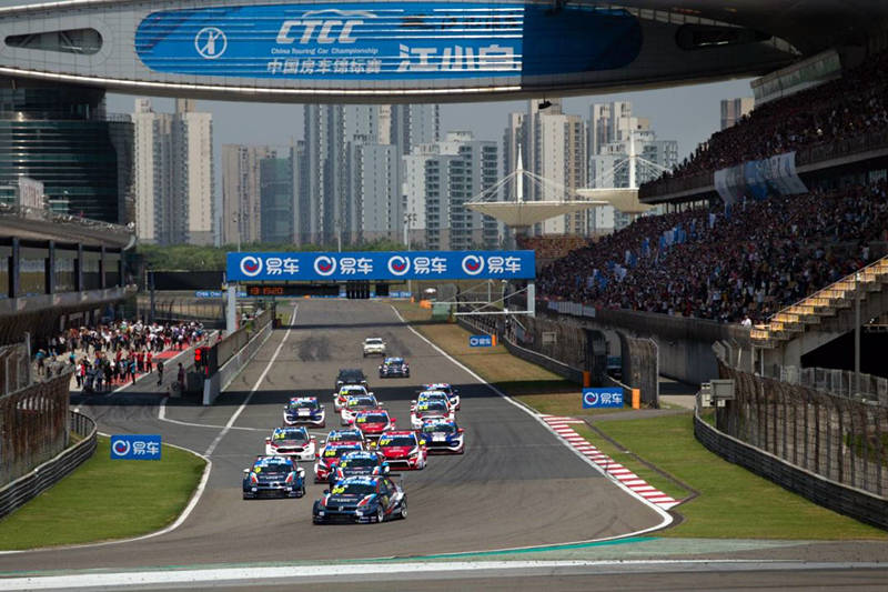 早在5年前中国ctcc赛车改装就已经必备can keypad开关