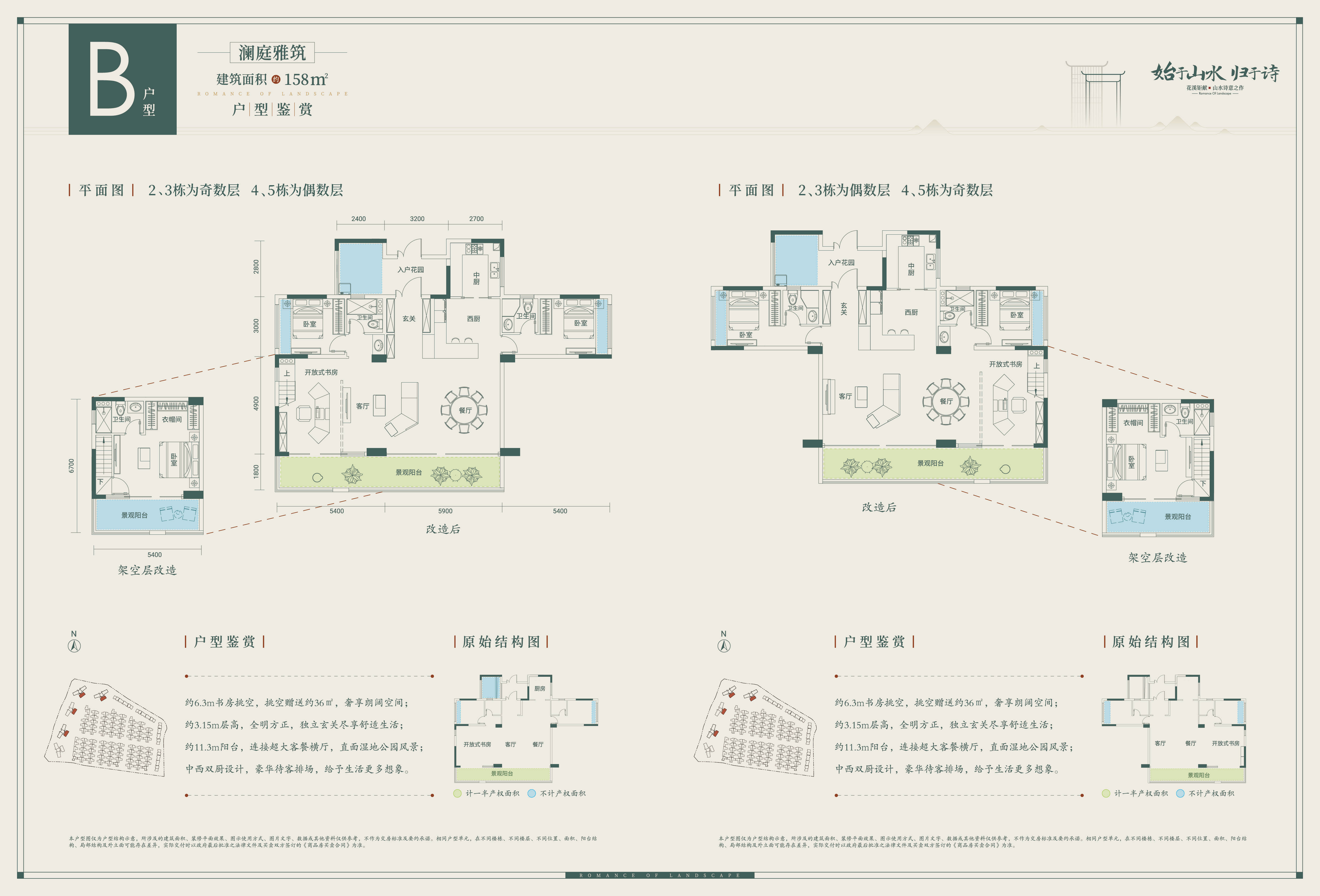 山水龙庭别墅户型图图片