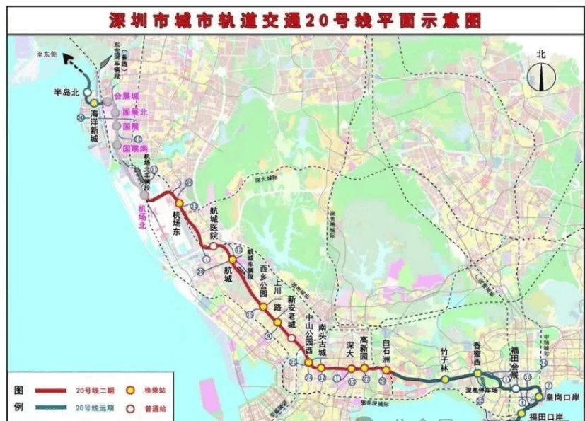 近享南山大道,多维路网高效串联深圳2大地铁| 12/21号线(规划中)步行