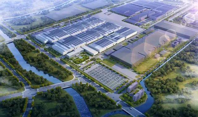 因湃电池科技有限公司工厂鸟瞰图广州巨湾技研有限公司的动力电池