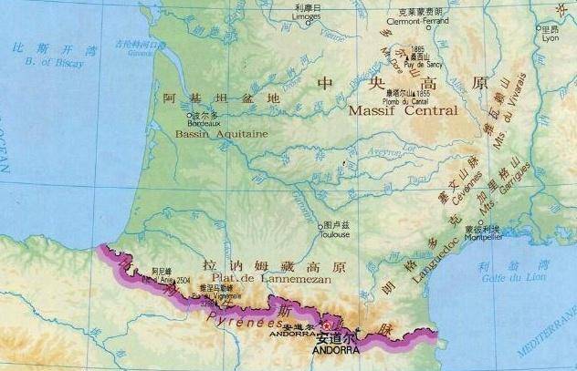 法国挖个360公里运河,把西班牙和葡萄牙切割开来了