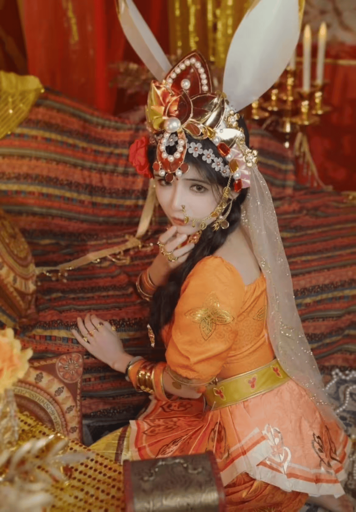 同样是cos貂蝉仲夏夜之梦,娜扎被爆夸,ta被称网红cos天花板