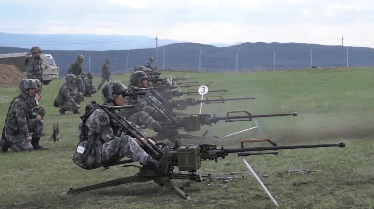 56式14.5mm高射机枪图片