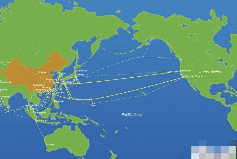 国际航班航线图图片