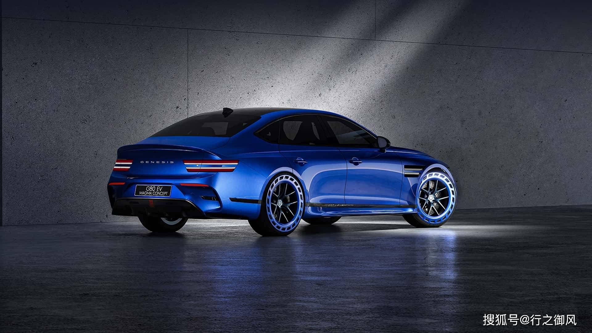 再造性能:genesis g80 ev magma