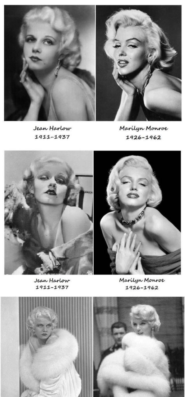 好莱坞首位金发女郎:不穿文胸,每周染发一次,结婚3次26岁早逝_哈露