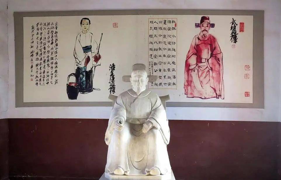 阳谷县百姓们为了赞扬武植专门为其立下了功德碑.