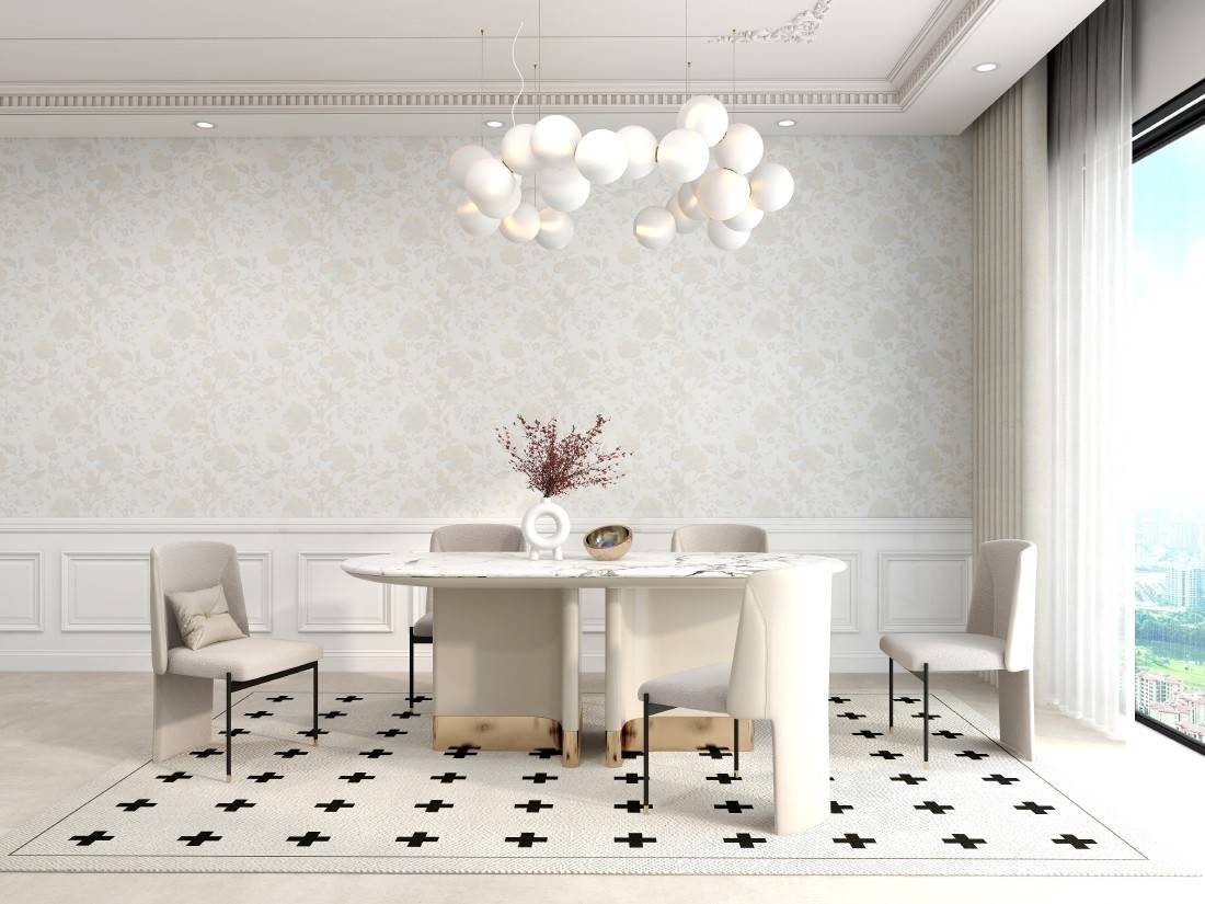 天洋墙布欧式新品《罗曼》,邀你住进罗曼蒂克的后花园