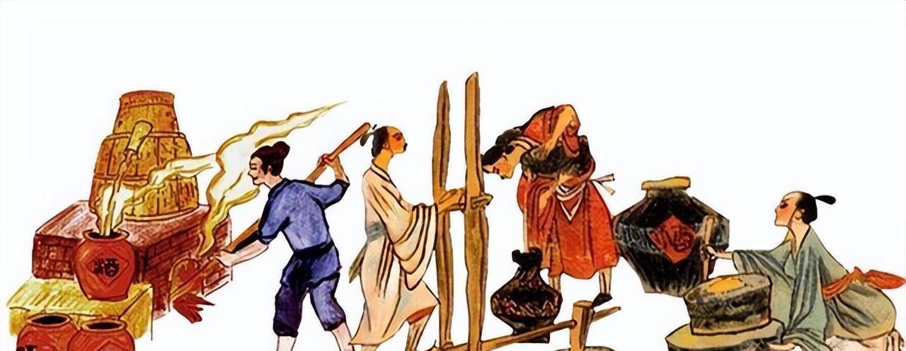 少康作秫酒而闻名,秫酒即是用粘性的粟或稷(高粱)酿造而成.