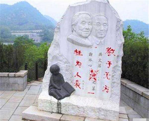 在冰心墓碑上写"教子无方,枉为人表"的吴山,现状如何?