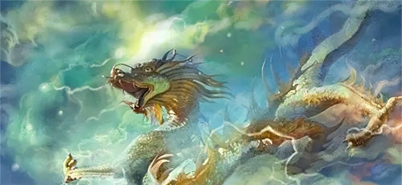 据说直到了那年的八月份,一天夜里,有人看见黑龙飞上了天际,很快消失