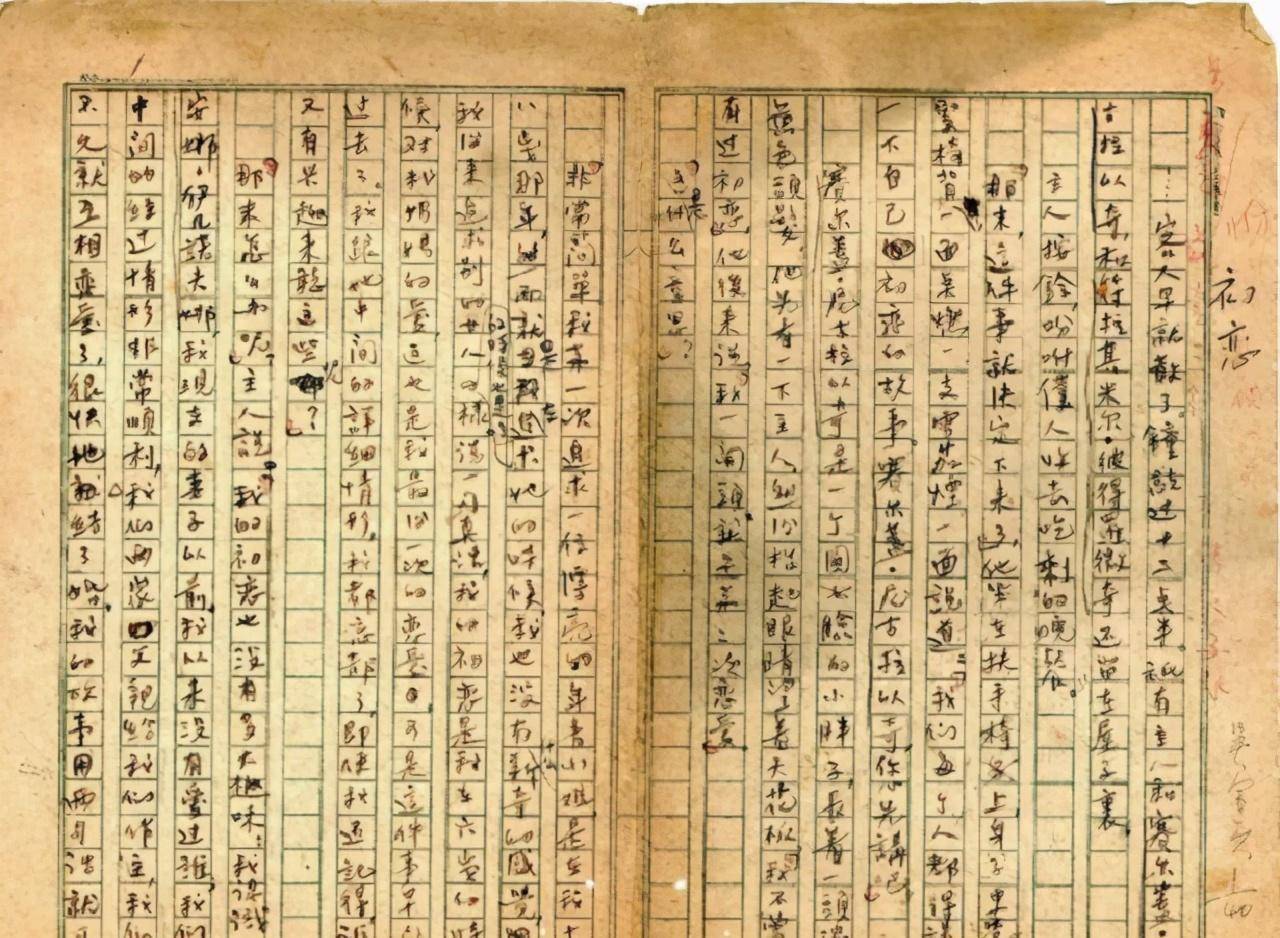 萧珊手稿即将住院的萧珊,心里自然是放不下家中的一切.