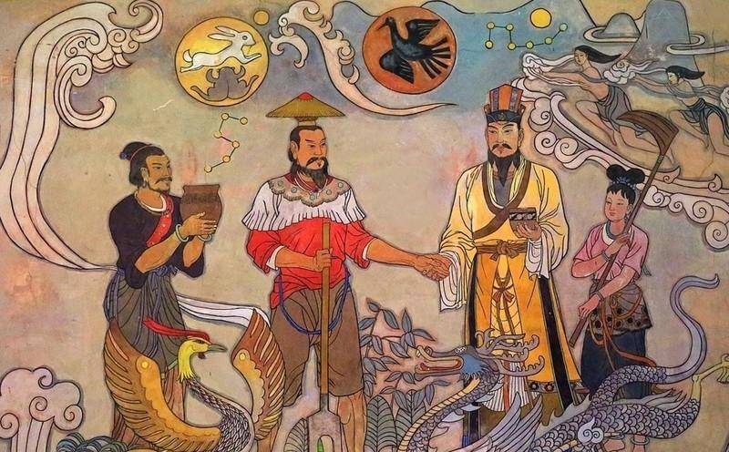 华夏文明神秘的上古五氏,每一位都加速了人类的进化速度