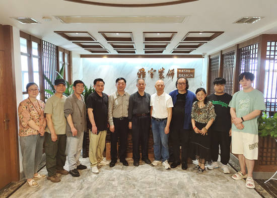 书画进企业 文化促发展|常德书画名家走进雅室装饰