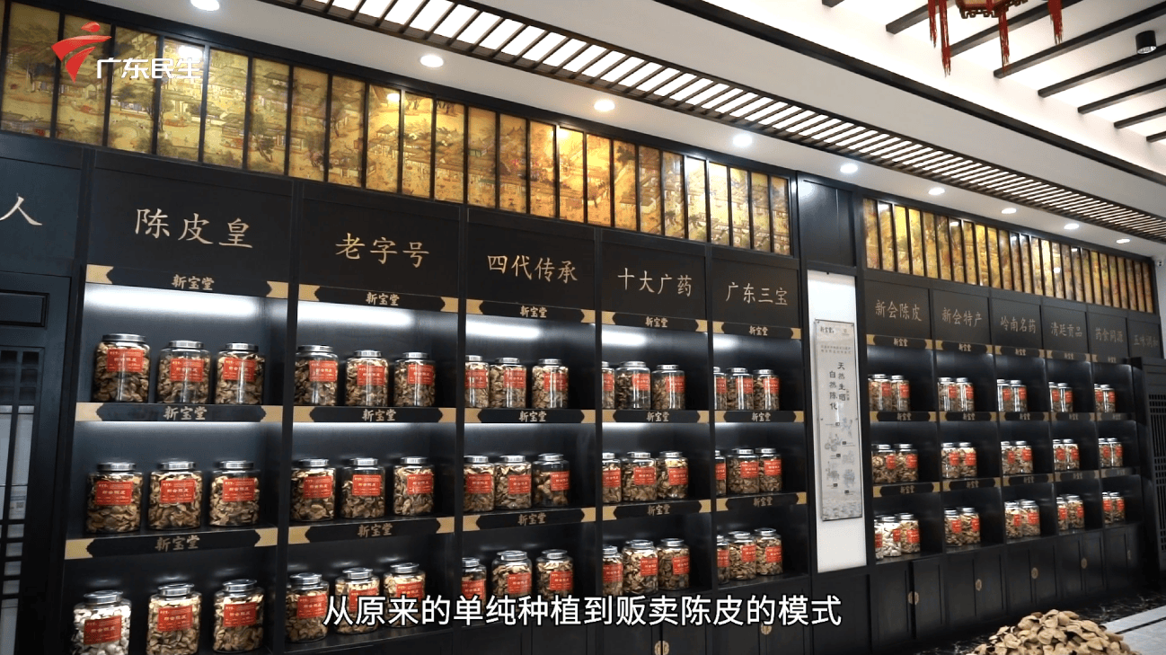 《广东新时空》发布广东电视台播出--江门市新会区新宝堂陈皮有限公司
