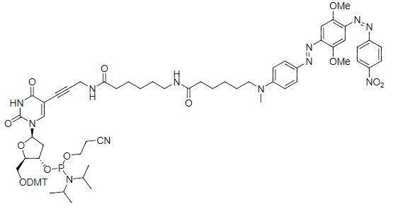 dusq2dt亚磷酸酰胺英文名称:dusq2 dt phosphoramidite分子式:c75h89