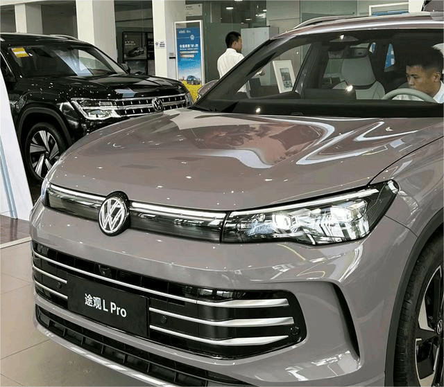5t预计18万起售,大众途观l pro实车到店,配副驾