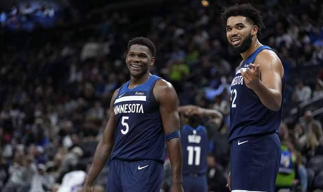 爱德华兹轰下44分创季后赛生涯新高,唐斯18中5难救主森林狼失利