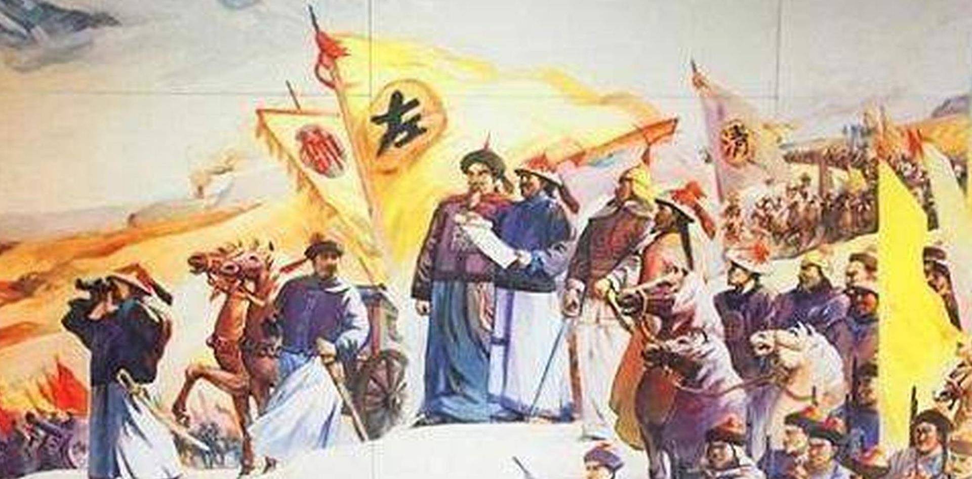 当击败了前来救援的忠王李秀成和李世贤时,基本宣判了太平天国的死刑.