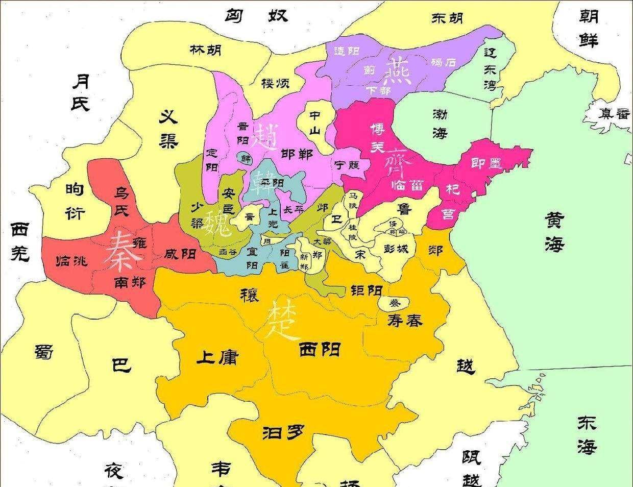 春秋战国地图兵器图片