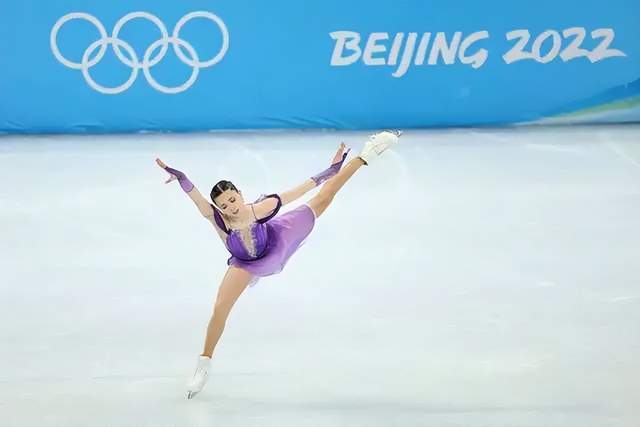 瓦利耶娃北京冬奥会图片