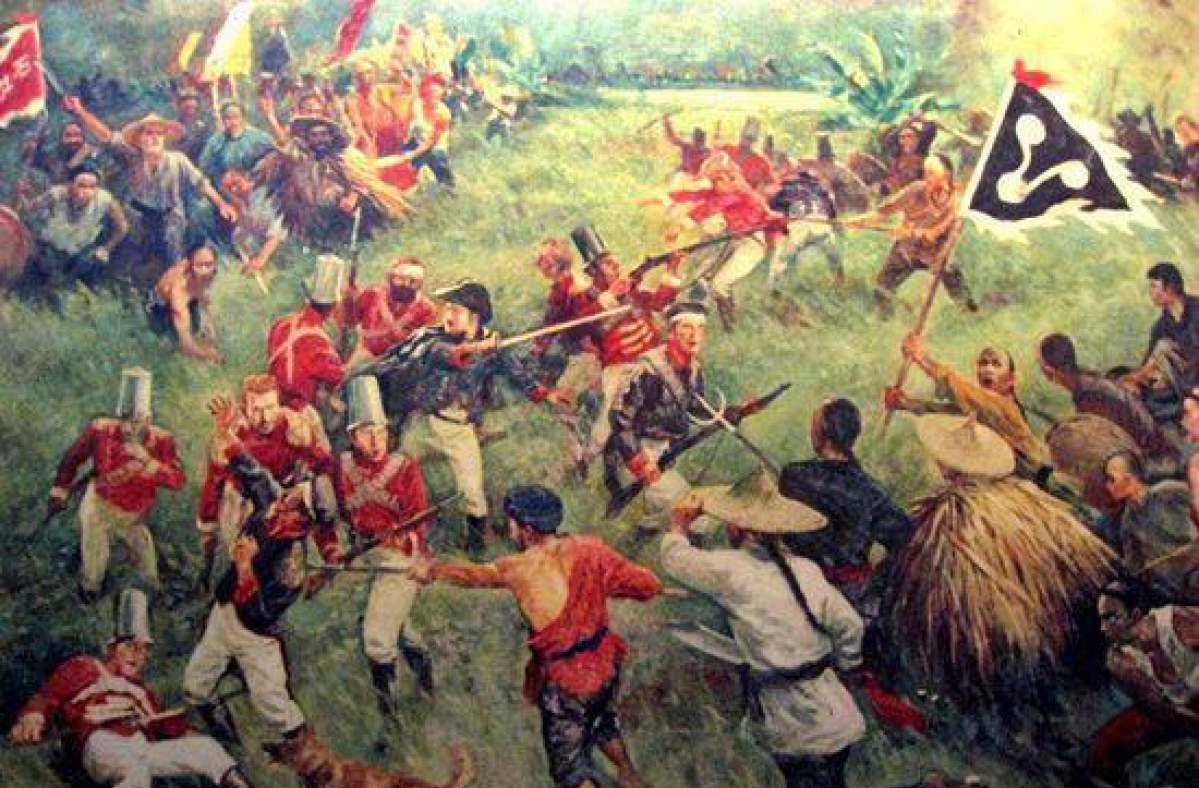 一个年长的村民说:"我们是抗夷的队伍,自然需要一面旗帜做引导.