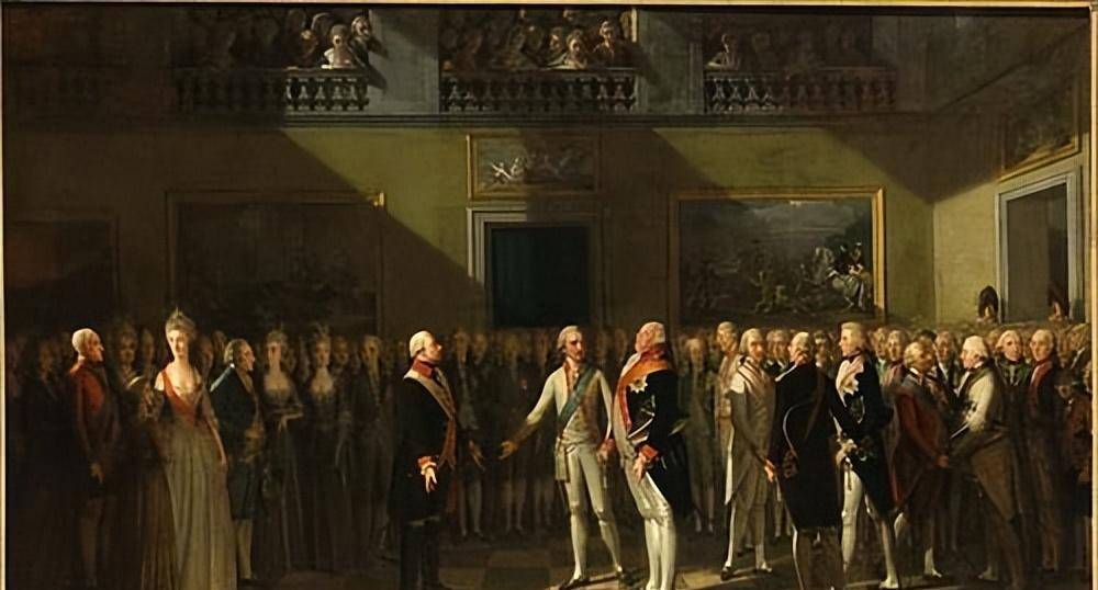 在位)和普鲁士国王腓特烈·威廉二世(1786