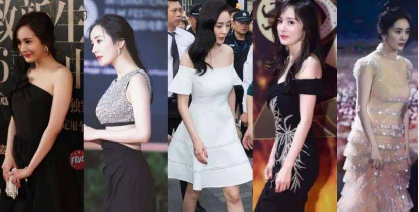 8位"半身美人"的破防瞬间,不动时貌美如花,一走路不敢直视_杨幂_景甜