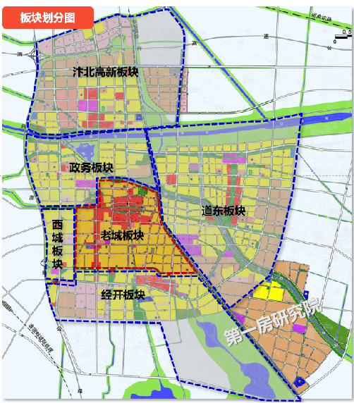 开封东部新城规划图图片