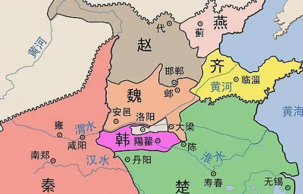 赵国燕国地图图片