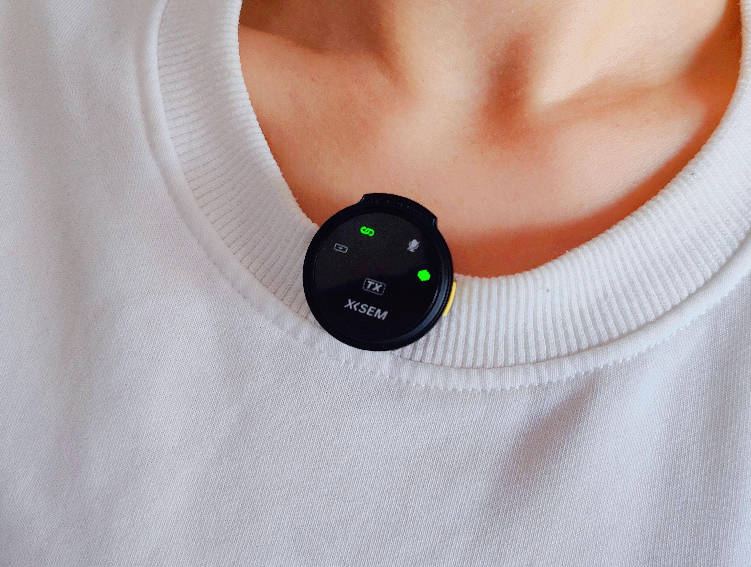 西圣Mike无线领夹麦克风:精致设计与卓越性能的完美结合