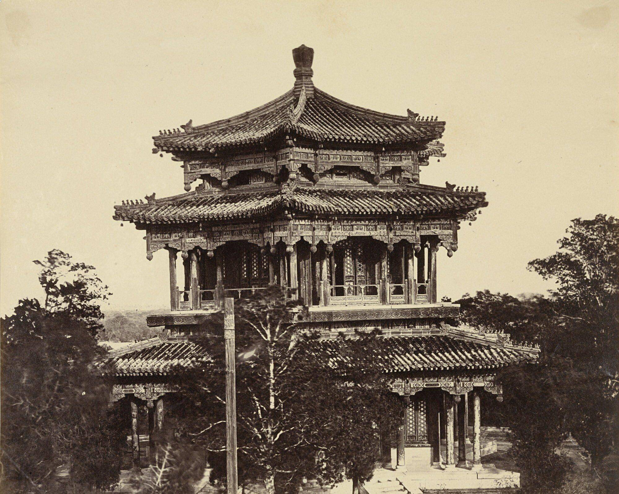 英国曾展出圆明园被毁前的照片,每一张都美到令人窒息_建筑_艺术_中国