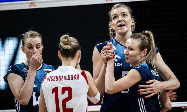 2024世界女排联赛土耳其站:波兰队主场轻取法国队,积分榜排名上升