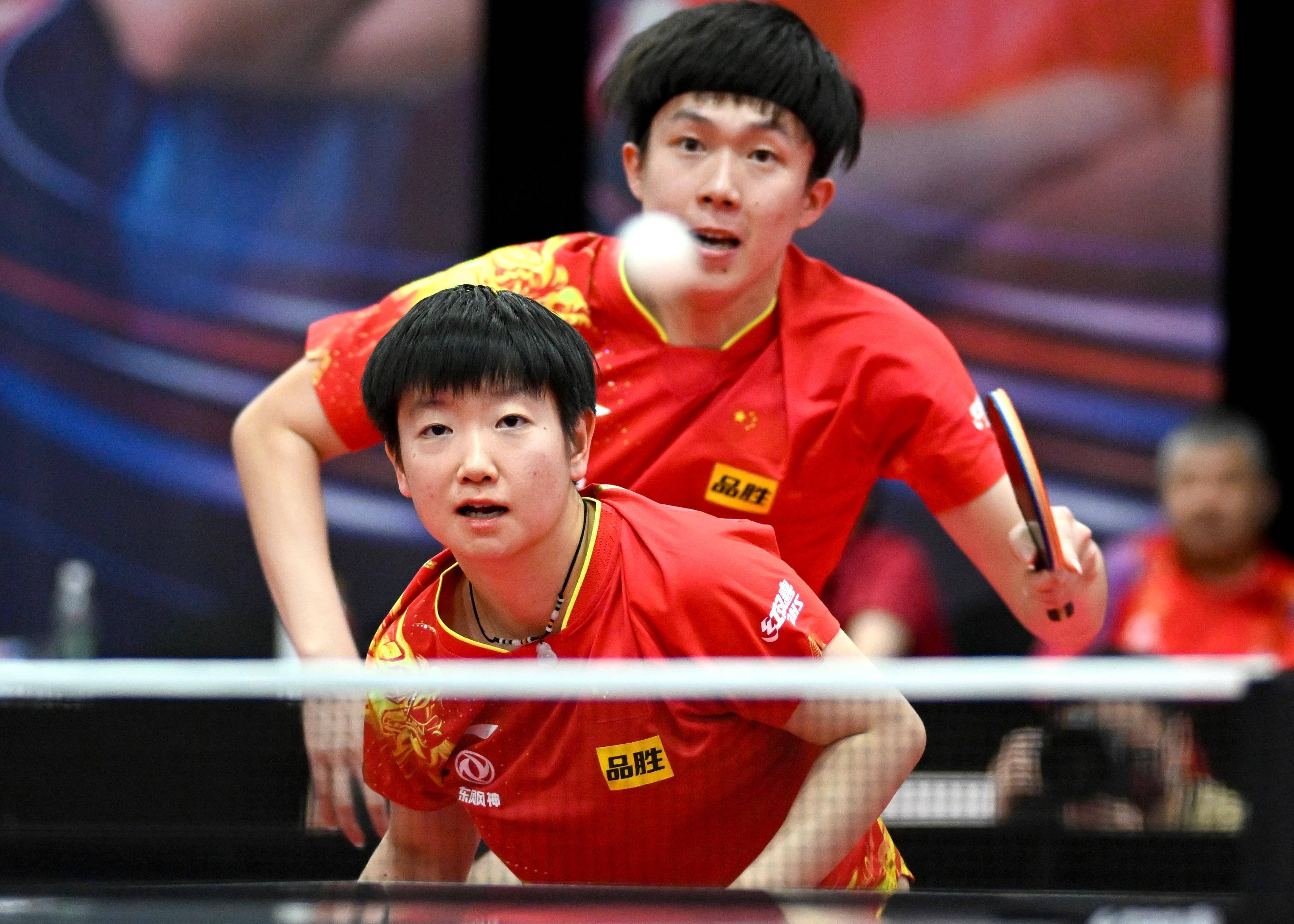 巴黎奥运16对混双确认!王楚钦孙颖莎稳居头号种子,为国乒冲首金