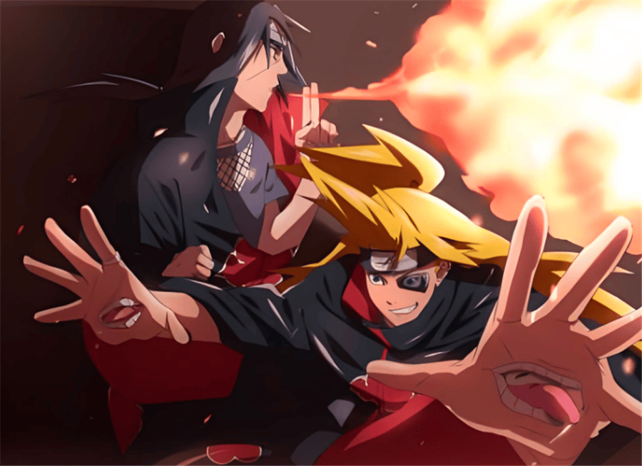 和带土隔空交手,让鬼鲛很敬重_宇智波鼬_宇智波佐助_迪达拉