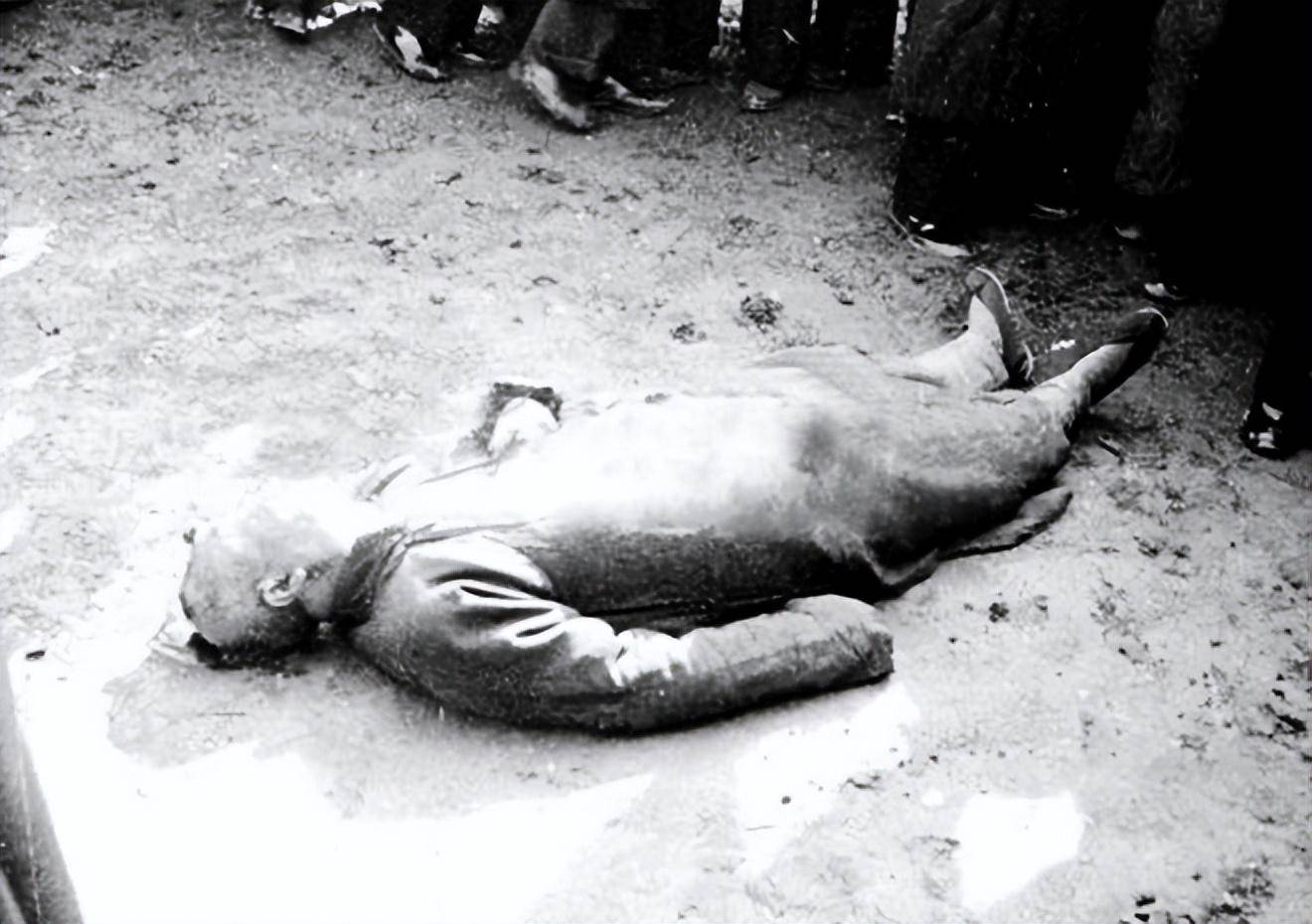 殷汝耕中枪倒地之后的场景然而,一切都是徒劳,随着一声枪响,殷汝耕的