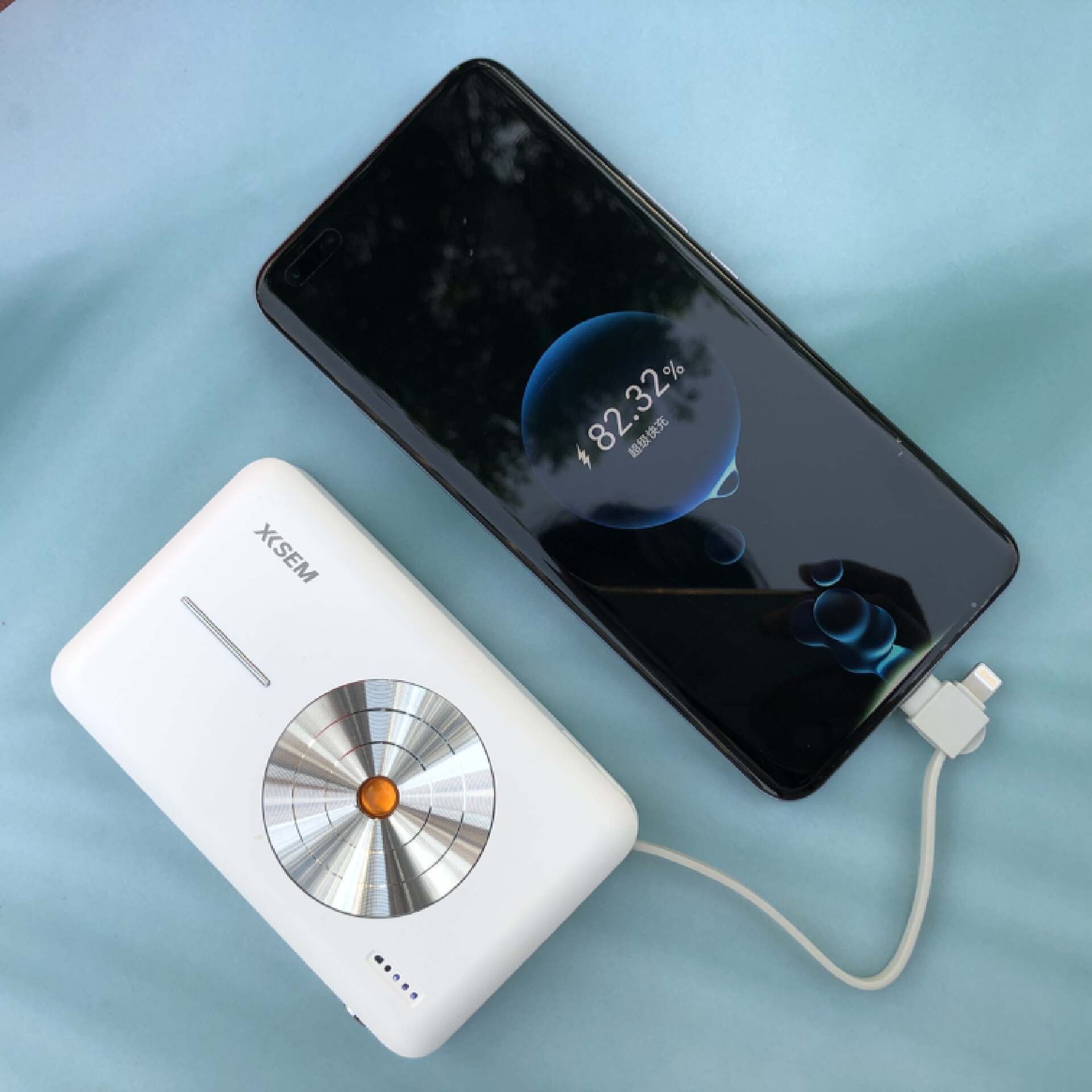 磁吸自带线,西圣pb无线充电宝实测:充电快,更安全