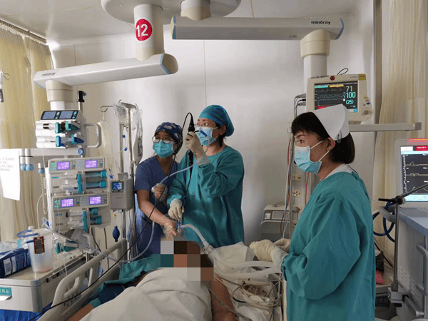 衡水市人民医院多学科合作成功救治极危大咯血患者