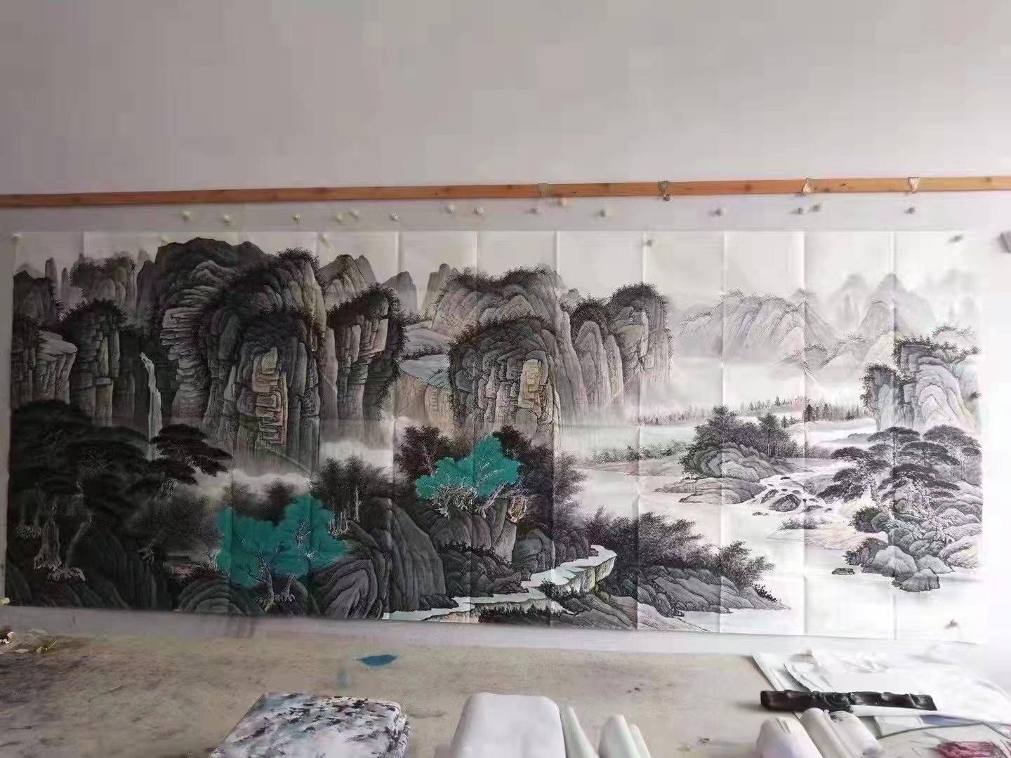 杰出画家刘二郎