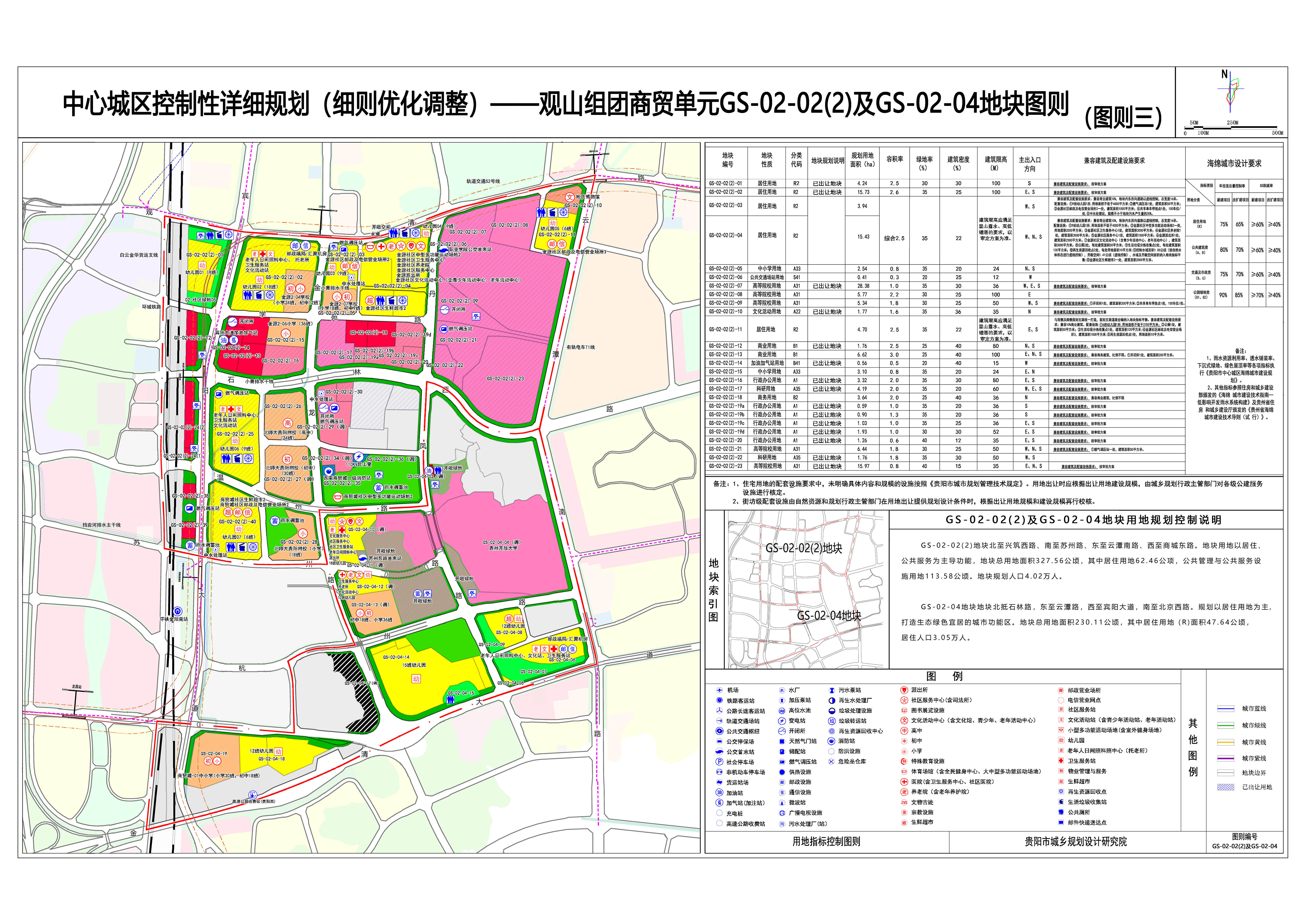 贵阳观山组团商贸单元控规调整公示