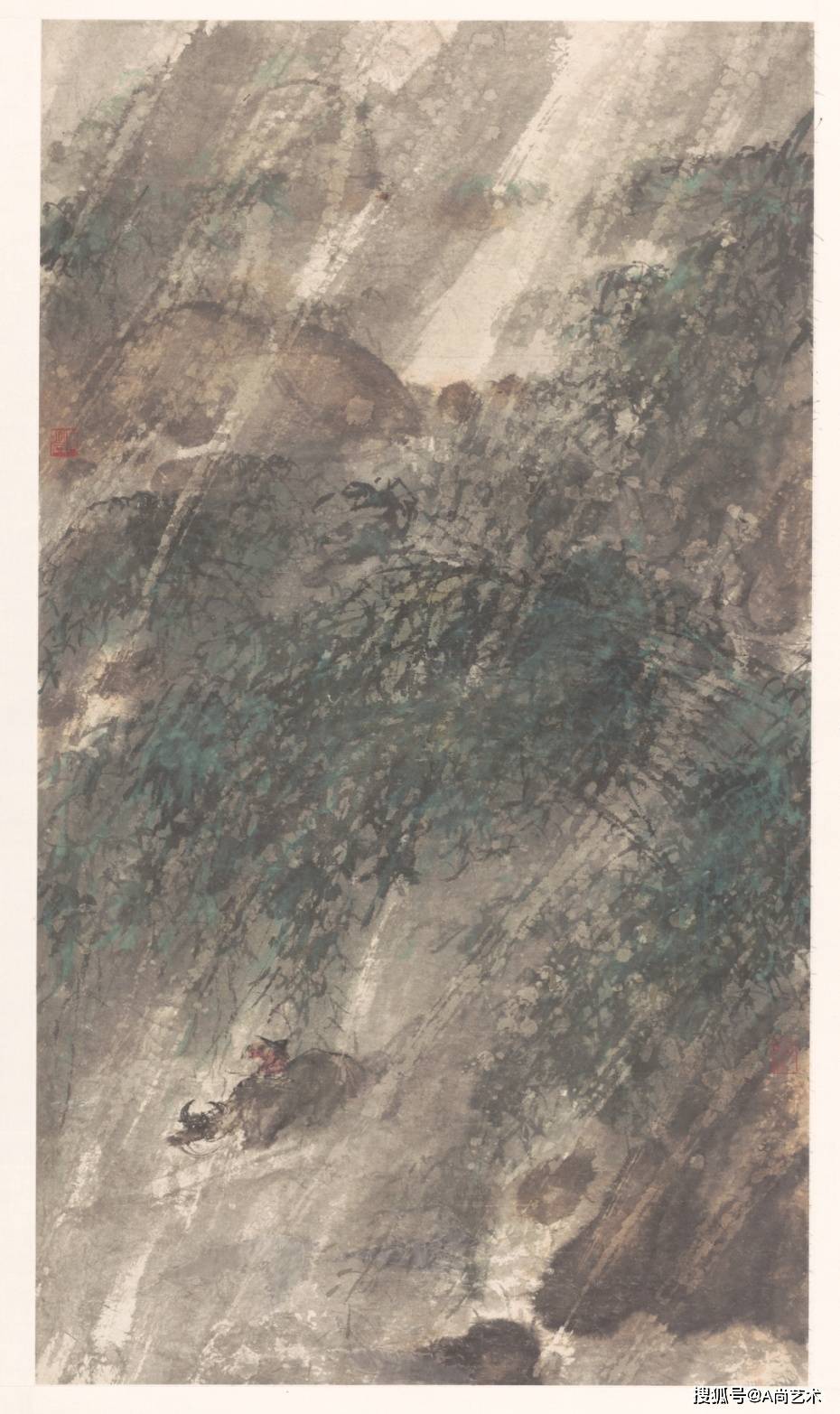 名家画谱 傅抱石  高清作品欣赏