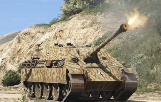 的是88毫米口径反坦克炮(88高炮改装版),一共生产了392辆,相比猎虎