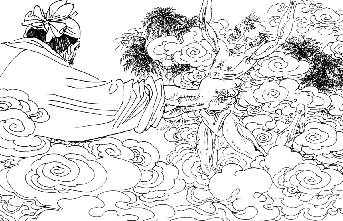 连环画版的《倩女幽魂》,怀旧小人书故事《聂小倩》_宁采臣_燕赤霞