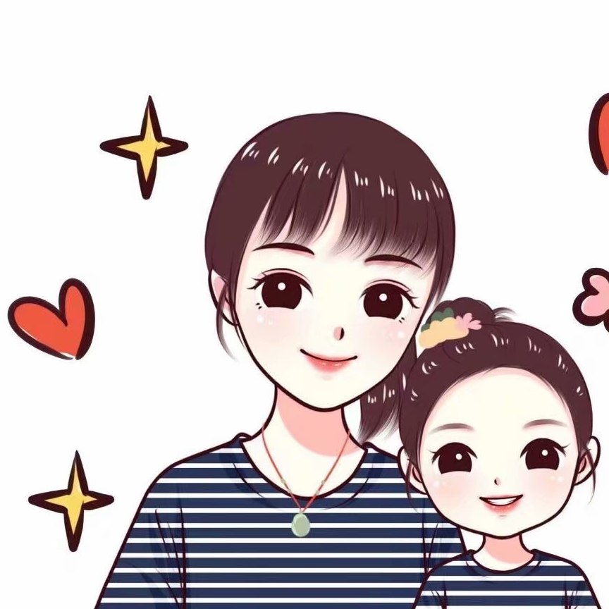 原创            送给妈妈的特别礼物，超有爱的母子头像设计，喜欢吗？-母子头像亲子卡通