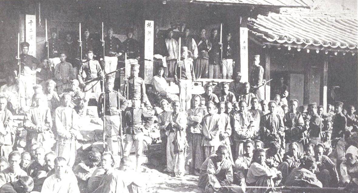 老照片:甲午中日战争战地写真