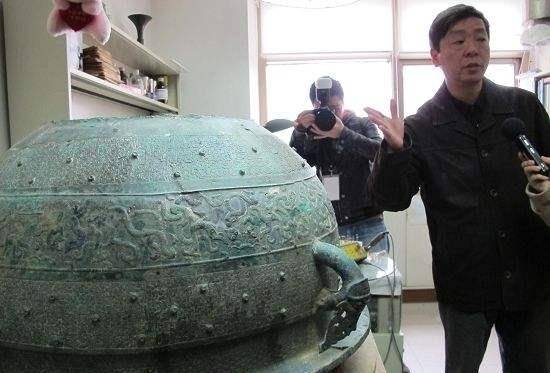 此文物刚刚送入博物馆时,惨不忍睹,16年修复才如此美丽