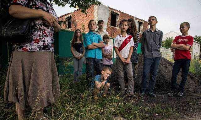 乌克兰人民现状图片