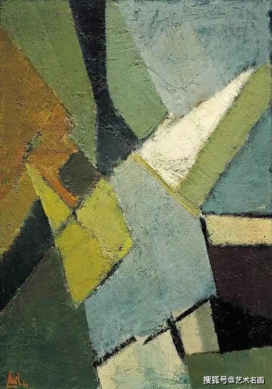 饱含深意的激情|尼古拉斯·德·斯塔埃尔的抽象绘画作品