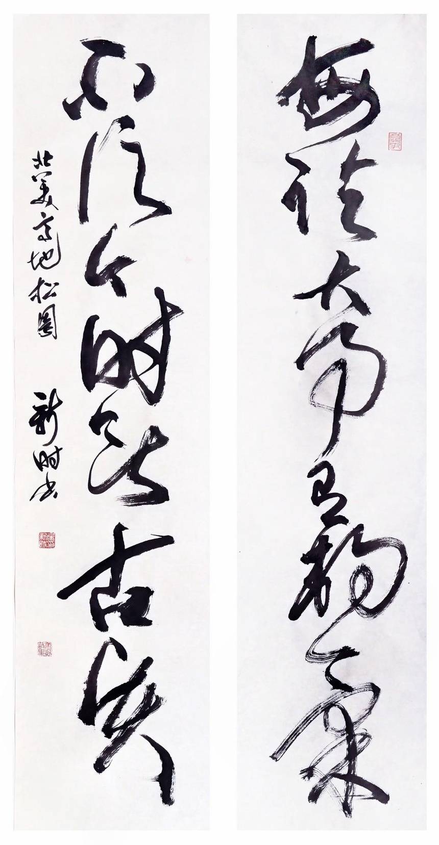 墨渗大地 书法深耕露庄华--屠新时